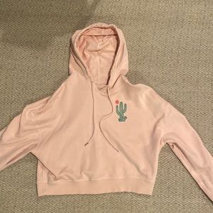 Keep Nature Wild Cropped Saguaro Hoodie